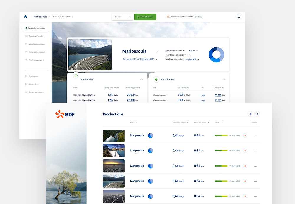 Modern responsive website design